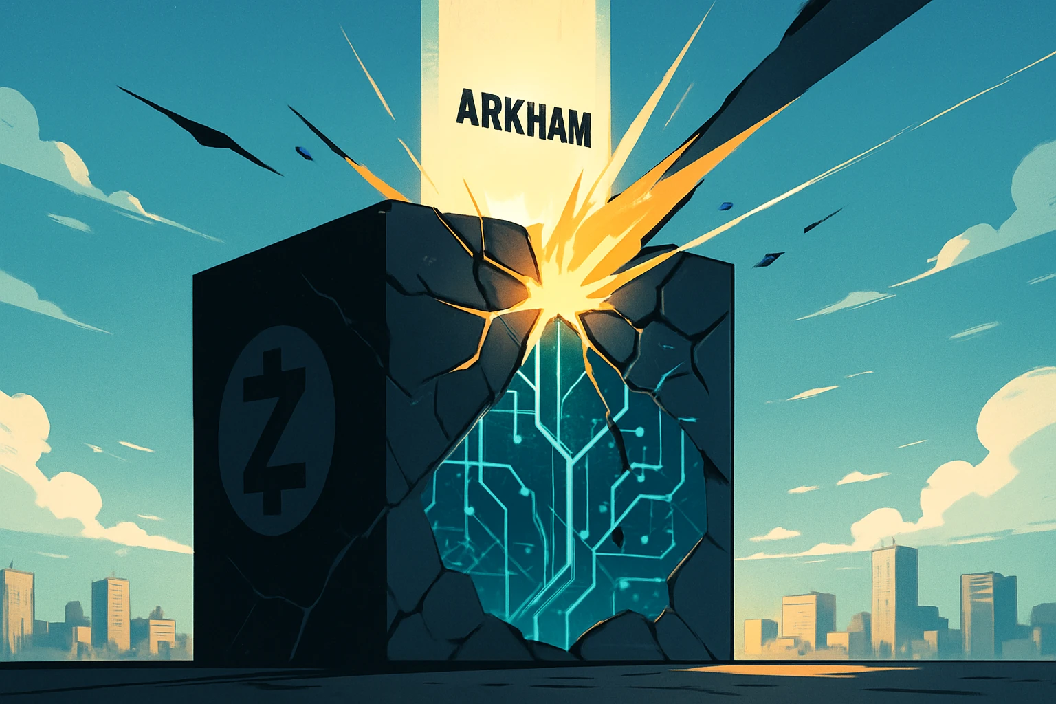 Arkham lets Zcash 